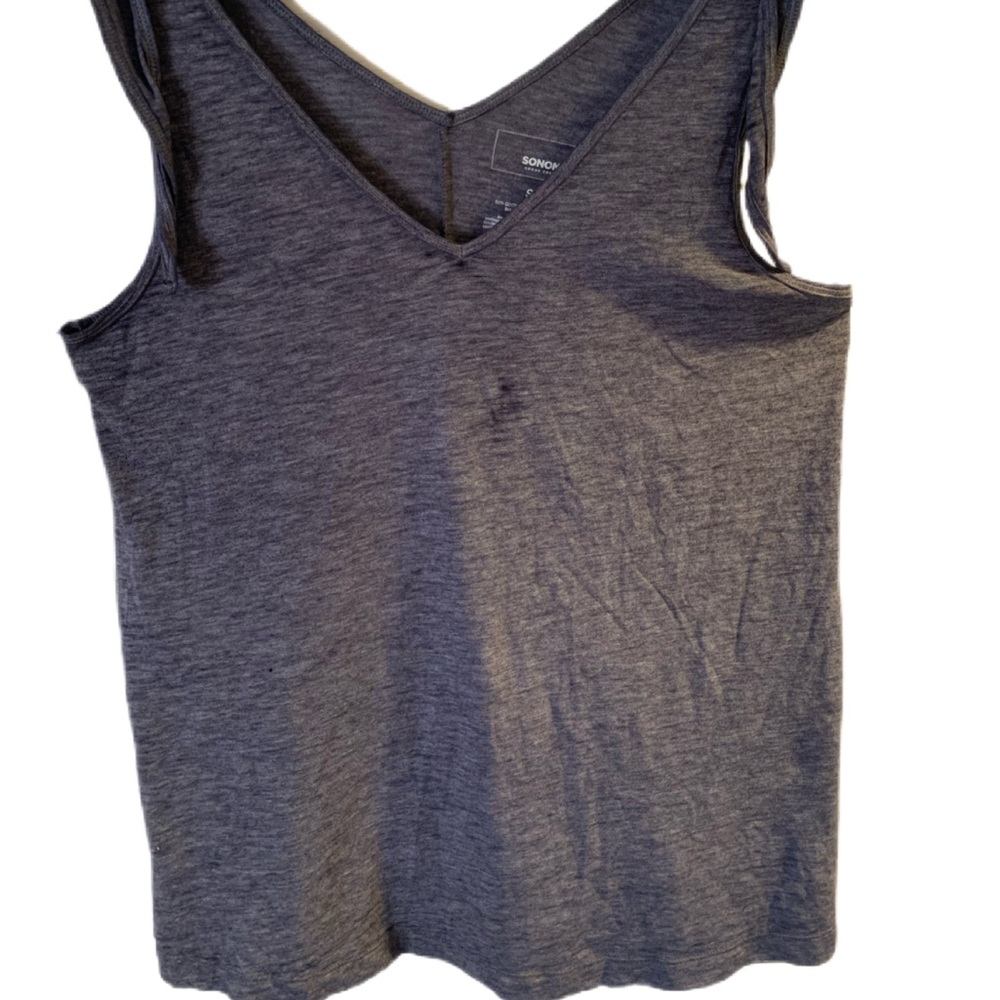 Pre Owned Women’s Sonoma Sleeveless Top Shirt Sz S Casual Comfort